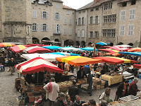 Marché Villefranche de Rouergue