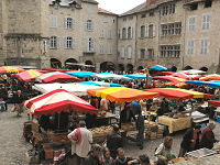 Marché Villefranche de Rouergue